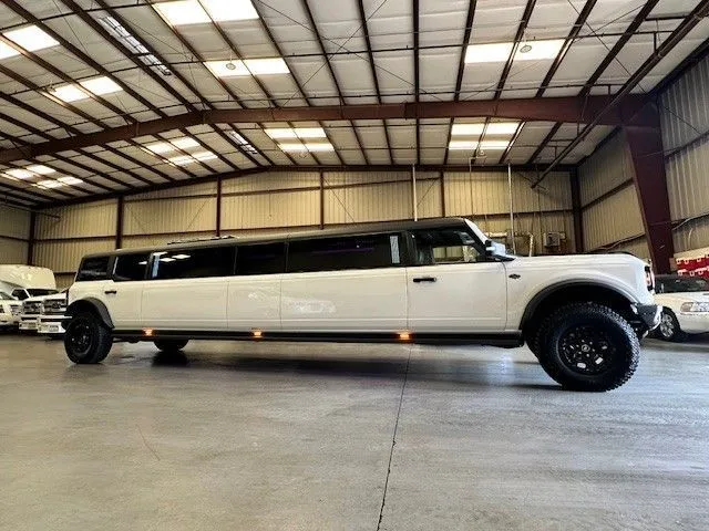 13 Passenger Bronco Limousine with Jet Door 13 Passenger Bronco Limousine with Jet Door for limo rental