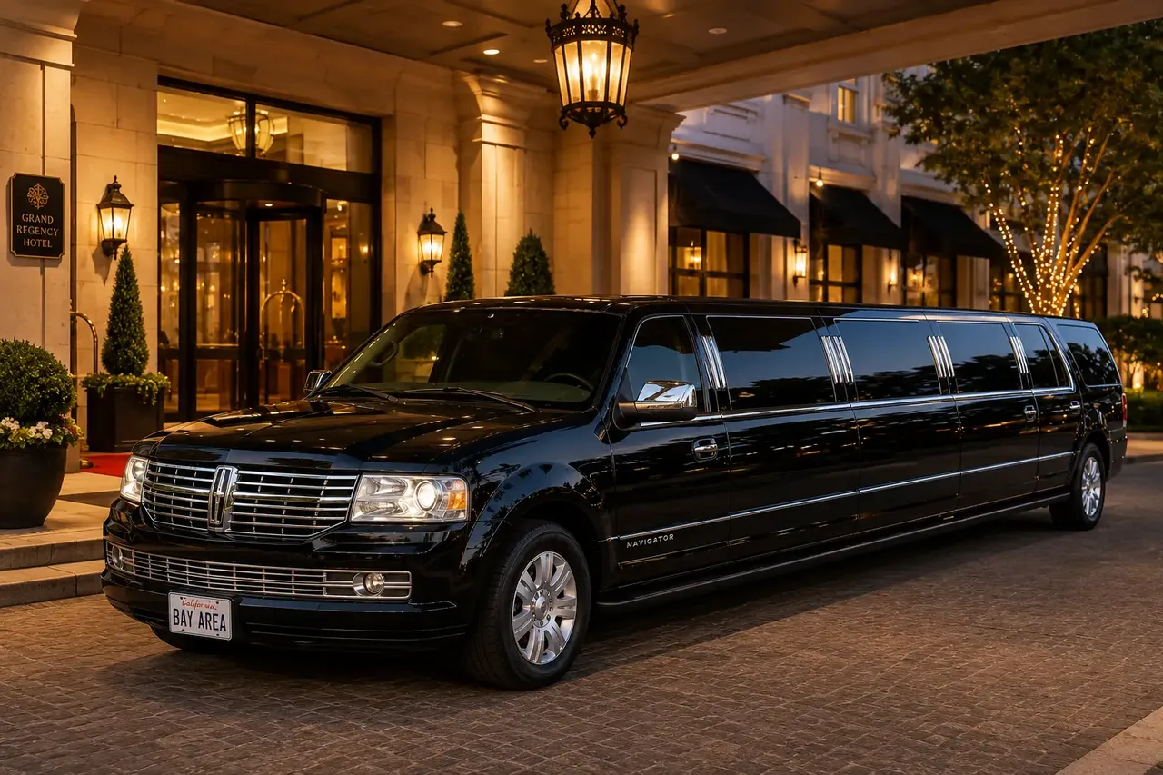 Black 14 Pax Navigator Limo for limo rental in Madison County, FL