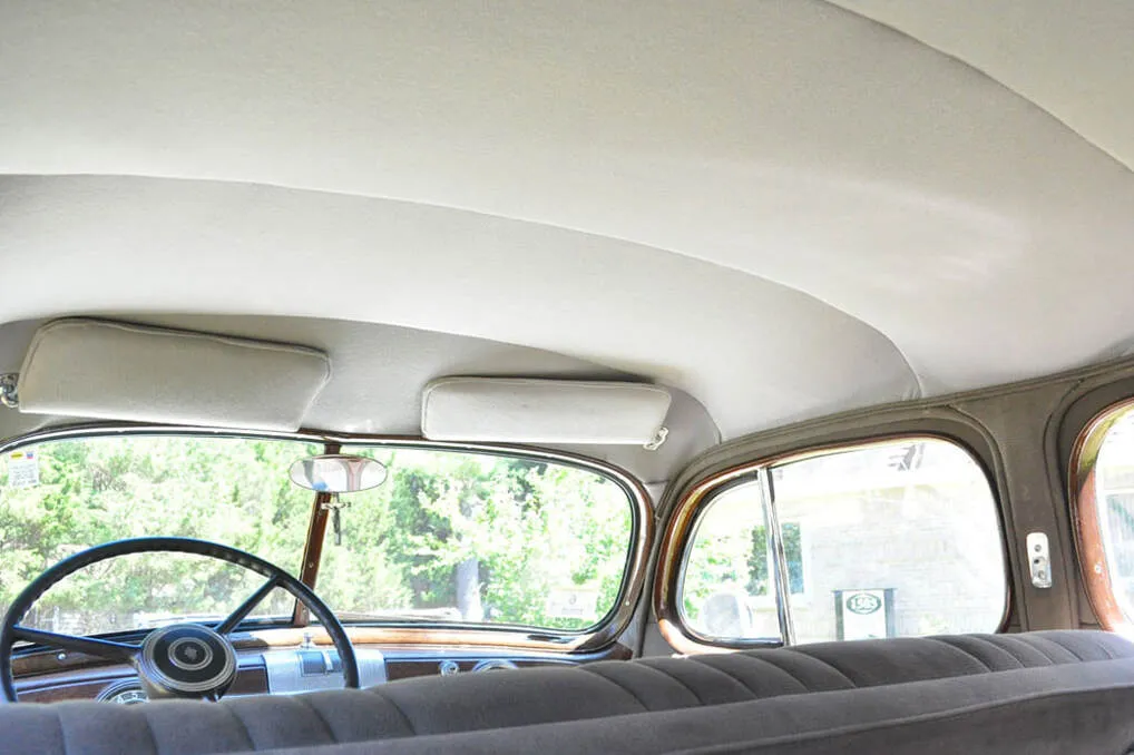 1939 Packard interior, photo 9 for wedding car rental in North Attleboro, MA