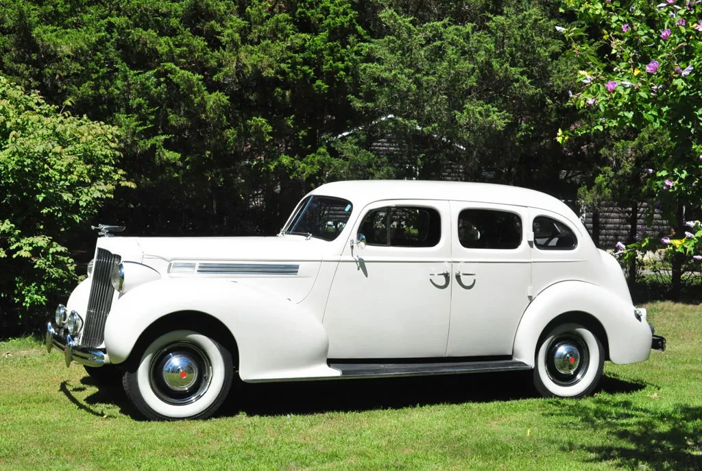 1939 Packard exterior, photo 5 for wedding car rental in Bristol County, MA