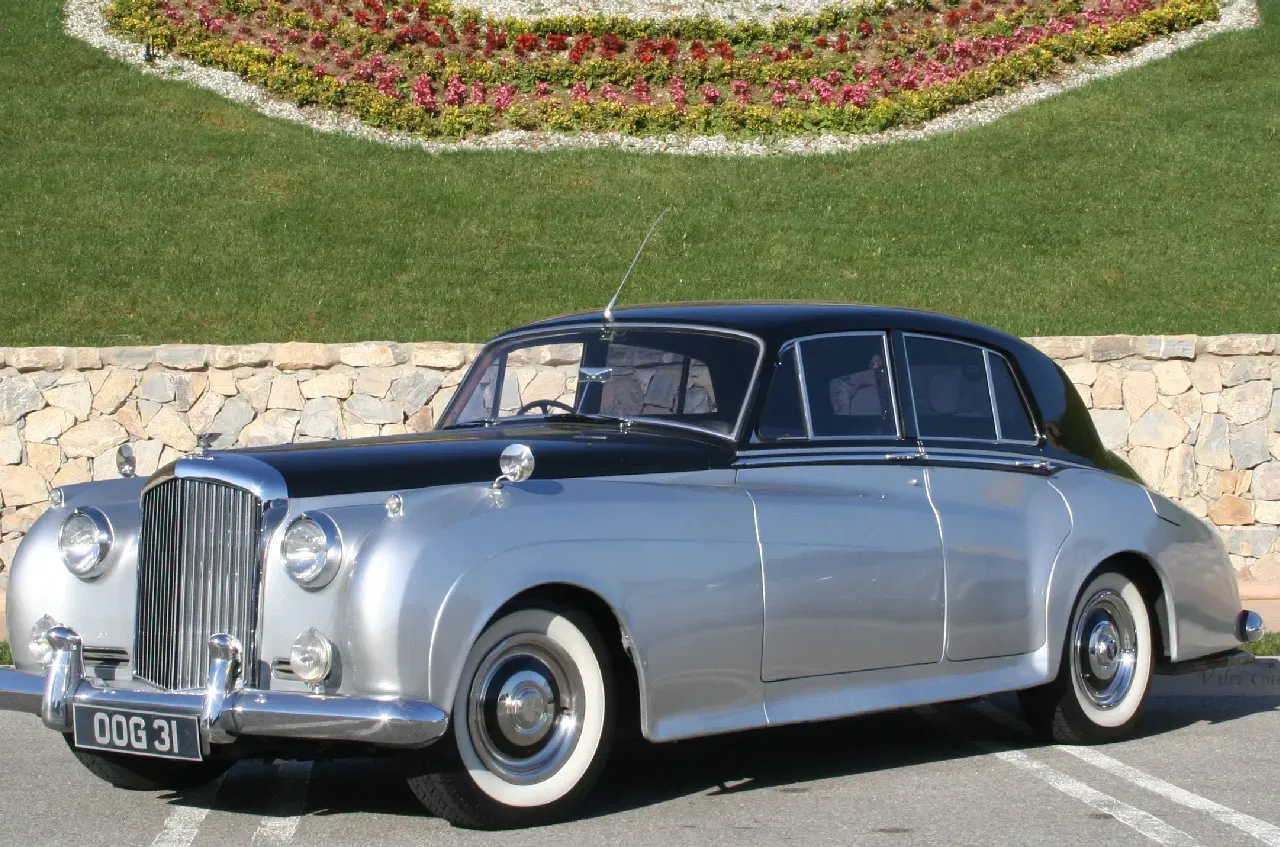 1957 Bentley SI Silver 1957 Bentley SI for wedding car rental