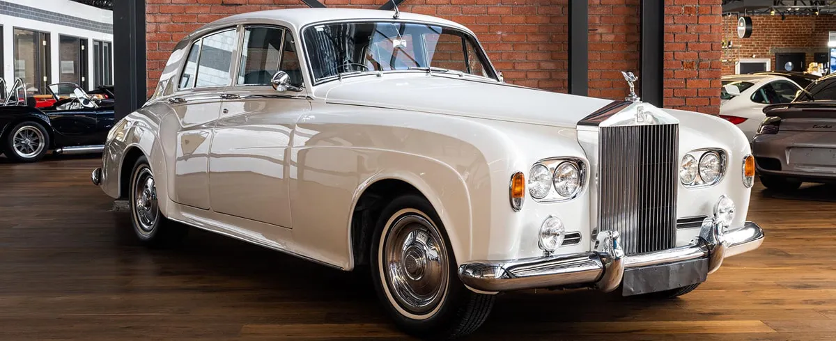 1964 Rolls-Royce Silver Cloud for wedding car rental in North Attleboro, MA