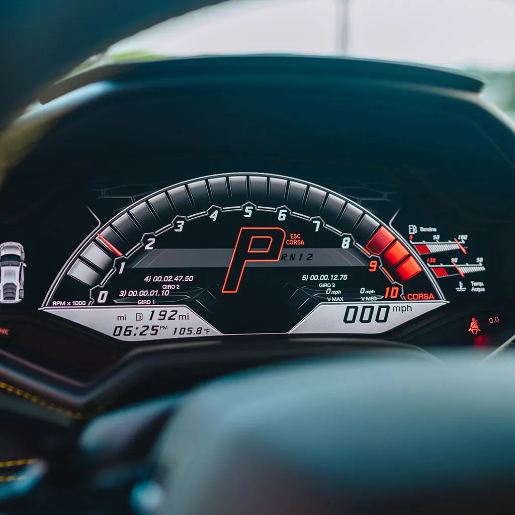 Gold 2022 Lamborghini Huracan EVO Giallo Orion, photo 9 for wedding car rental in Rockville, MD