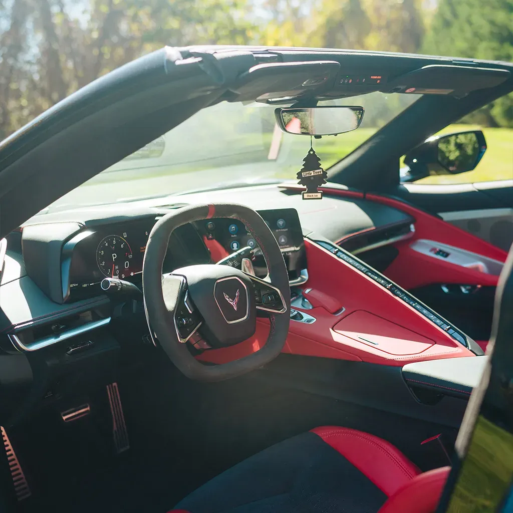 Black 2023 Corvette C8 2LT Convertible, photo 3 for wedding car rental in Perry County, PA