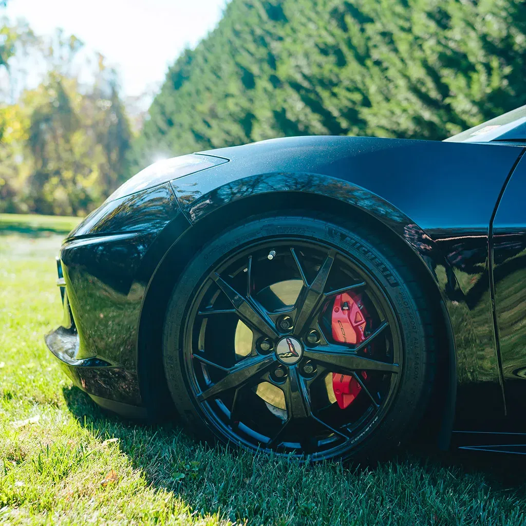 Black 2023 Corvette C8 2LT Convertible, photo 8 for wedding car rental in Perry County, PA