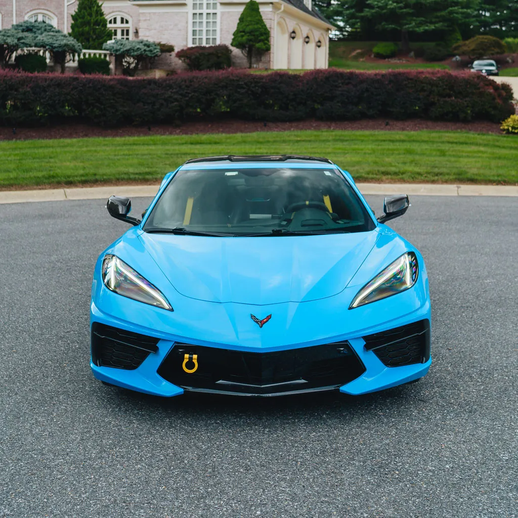 Blue 2023 Corvette C8 3LT Convertible, photo 10 for wedding car rental in Perry County, PA