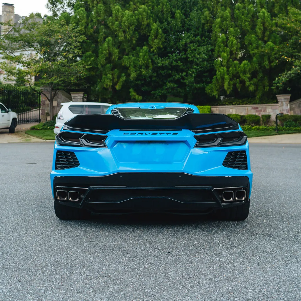 Blue 2023 Corvette C8 3LT Convertible, photo 12 for wedding car rental in Perry County, PA