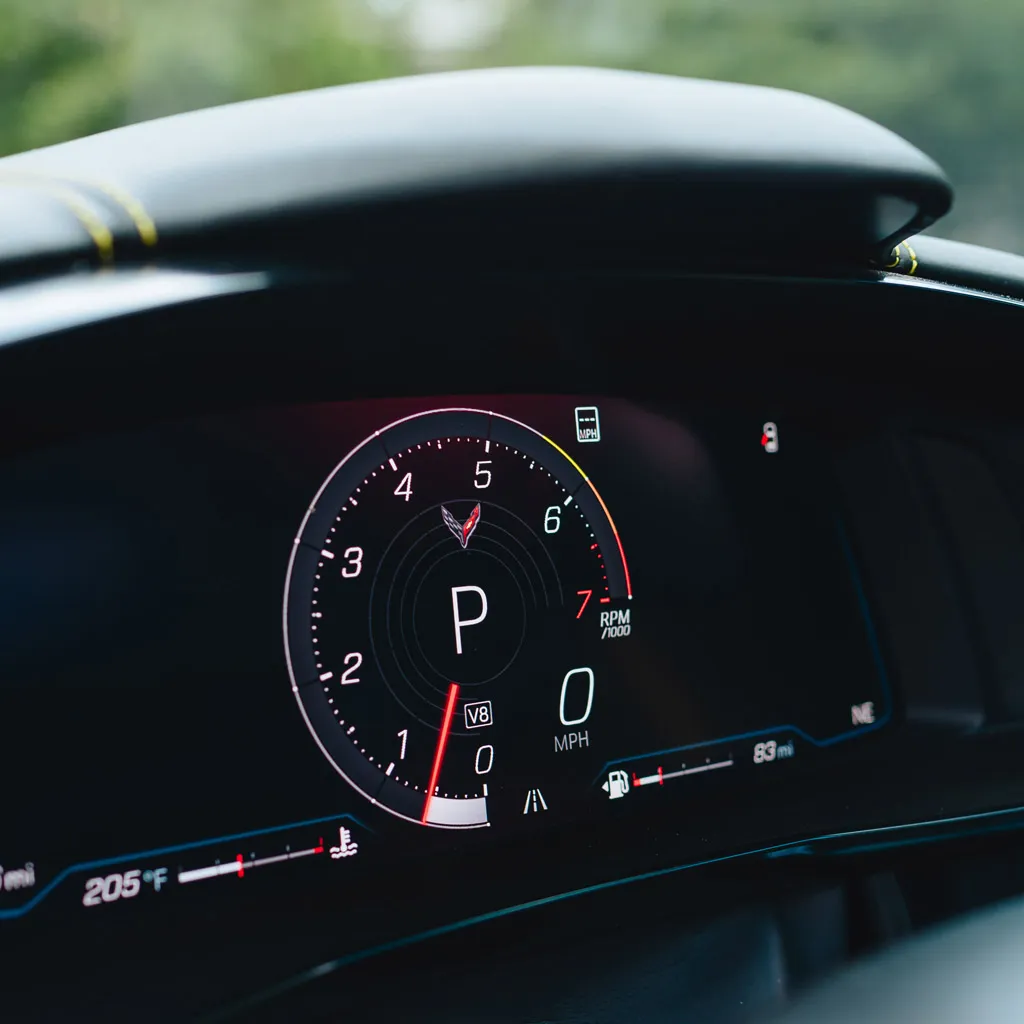 Blue 2023 Corvette C8 3LT Convertible, photo 6 for wedding car rental in Perry County, PA