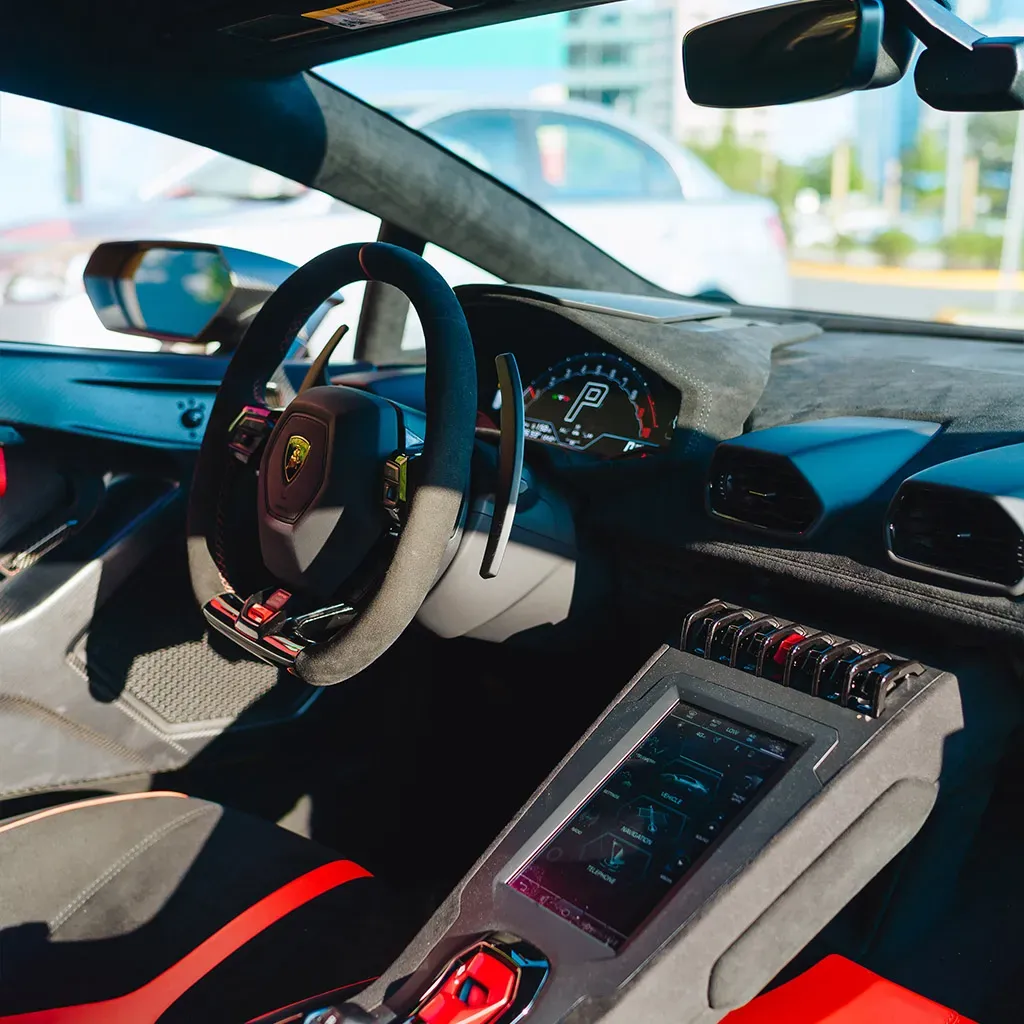 Orange 2023 Lamborghini Super Trofeo Omologata, photo 9 for wedding car rental in Rockville, MD