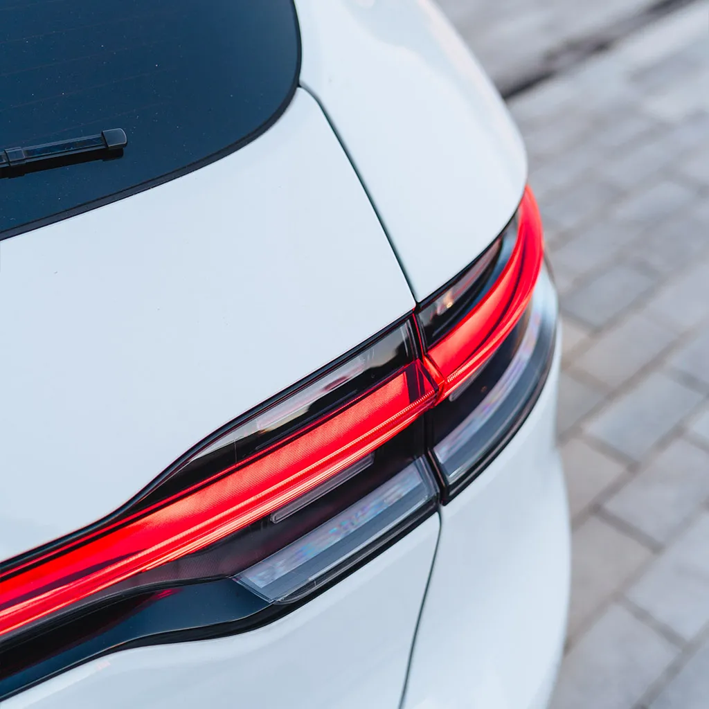 White 2023 Porsche Macan S SUV, photo 12 for wedding car rental in Rockville, MD