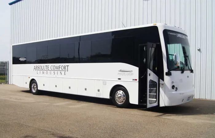 40 Passenger Limousine Bus for party bus rental