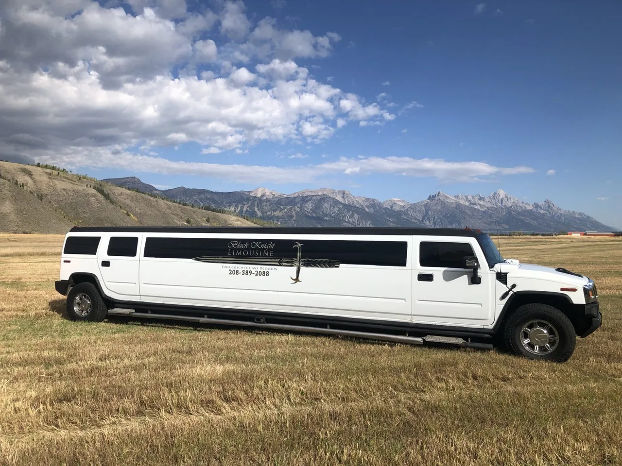 White ALL NYT - Stretch Hummer for limo rental in Sweet Grass County, MT