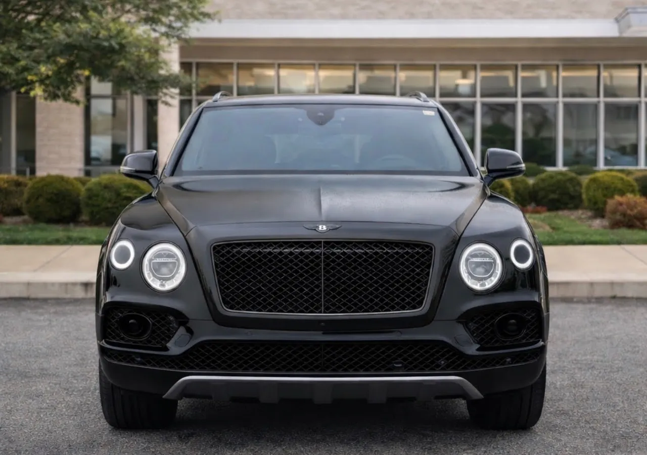 Black-painted Bentley Bentayga ready for booking
