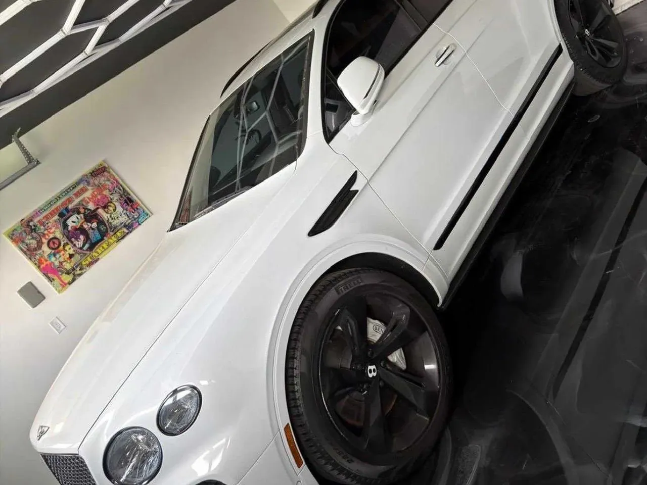 White-painted Bentley Bentayga Speed ready for booking