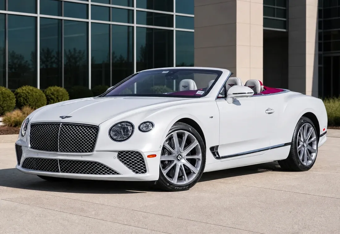 Bentley GTC Convertible for wedding car rental in Suffolk County, NY