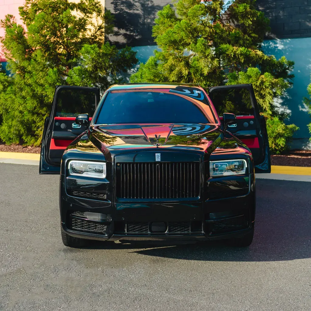 Black Badge Rolls-Royce Cullinan Diamond Xirralic, photo 2 for wedding car rental in Perry County, PA