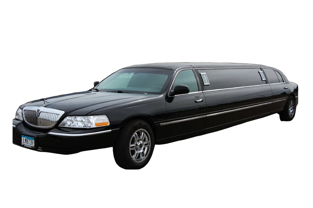 Black Lincoln Town Car Stretch Limousine Black Lincoln Town Car Stretch Limousine for limo rental