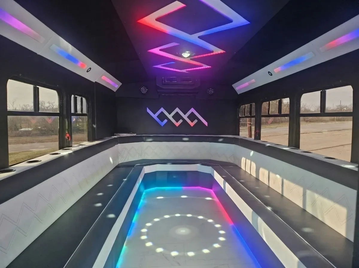 Black Mini Party Bus [2]