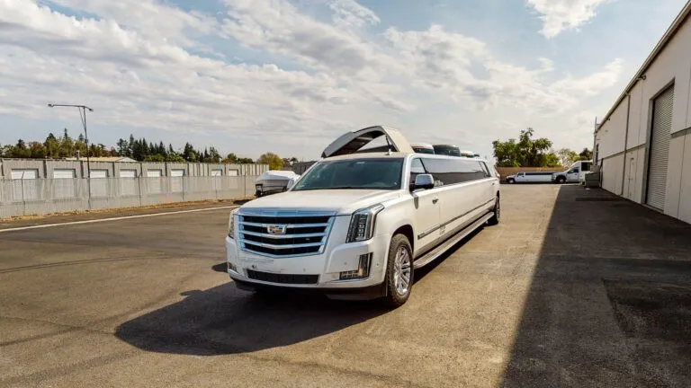 Cadillac Escalade Limousine for limo rental in Sacramento, CA
