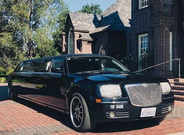 Black Chrysler 300 Stretch Limousine for limo rental in Churchill County, NV
