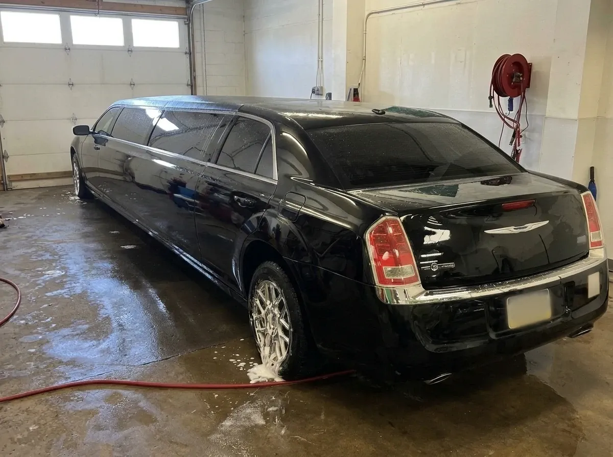Pink-painted Chrysler Limousine [4]