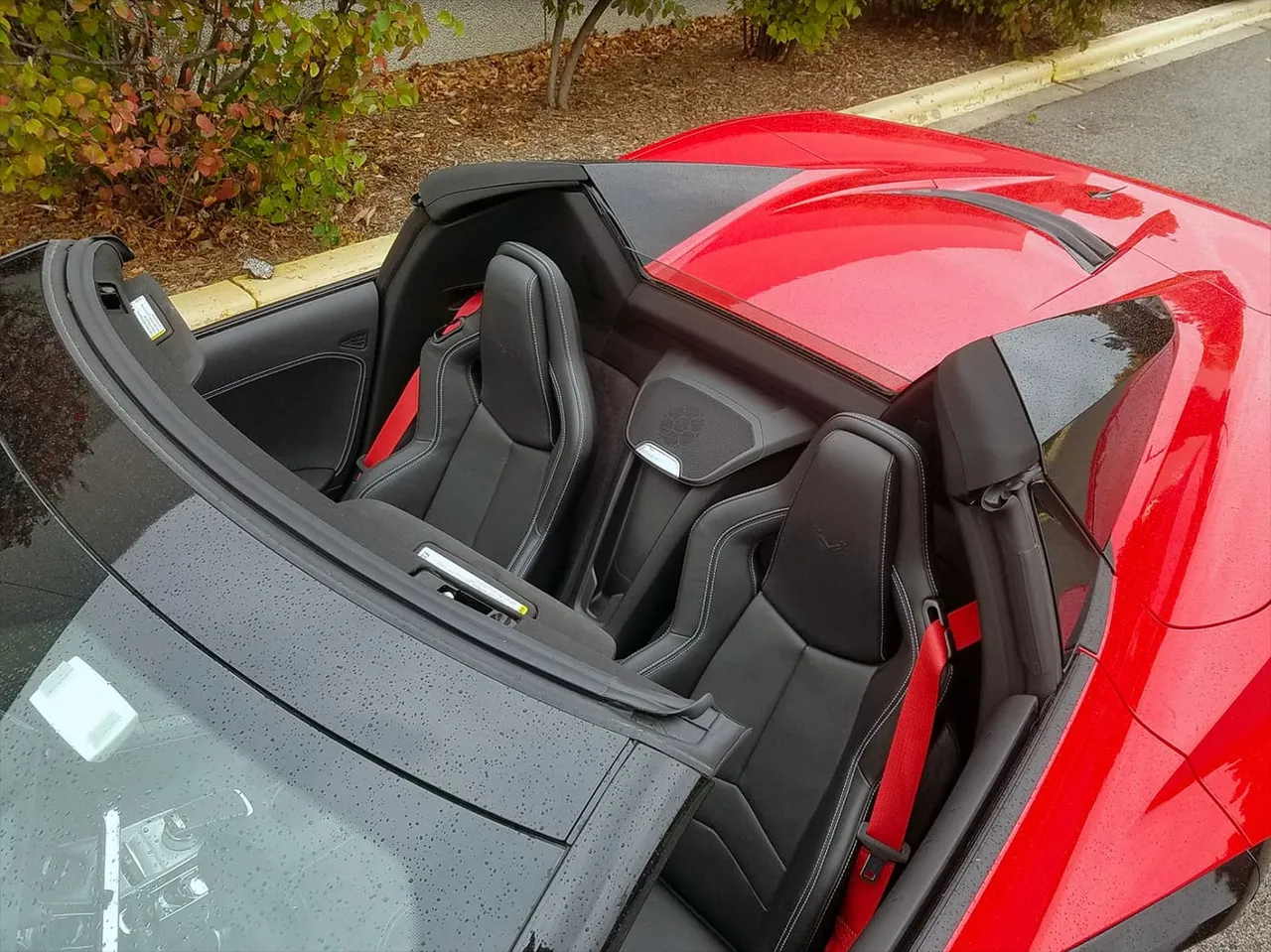 Red-painted Corvette Convertible [11]