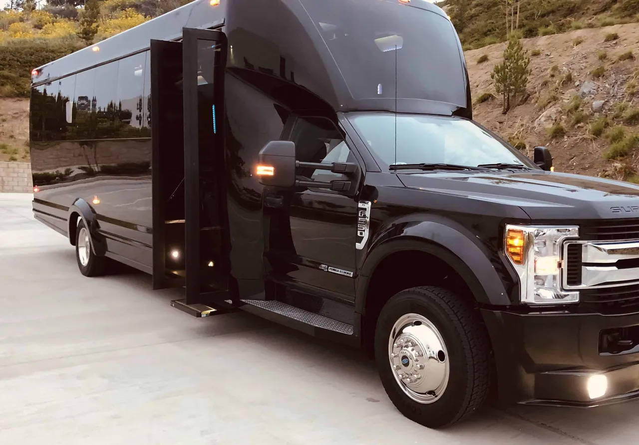 F-550 Luxury Party Bus for party bus rental