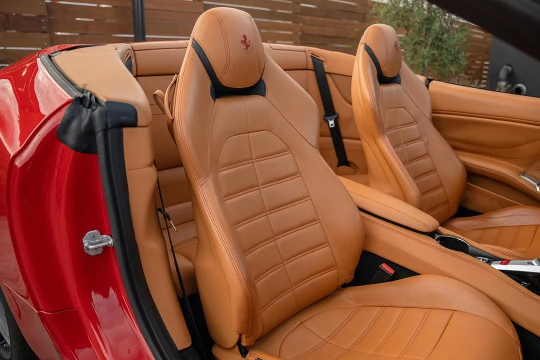 Red-painted Ferrari California T [4]