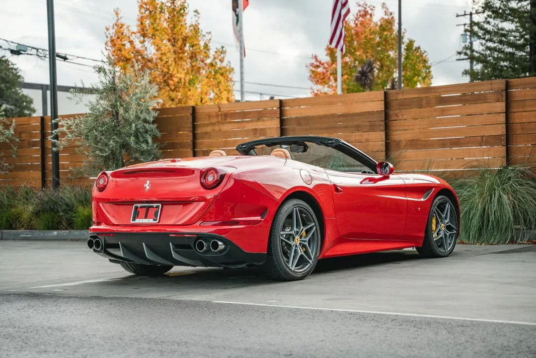 Red-painted Ferrari California T [6]