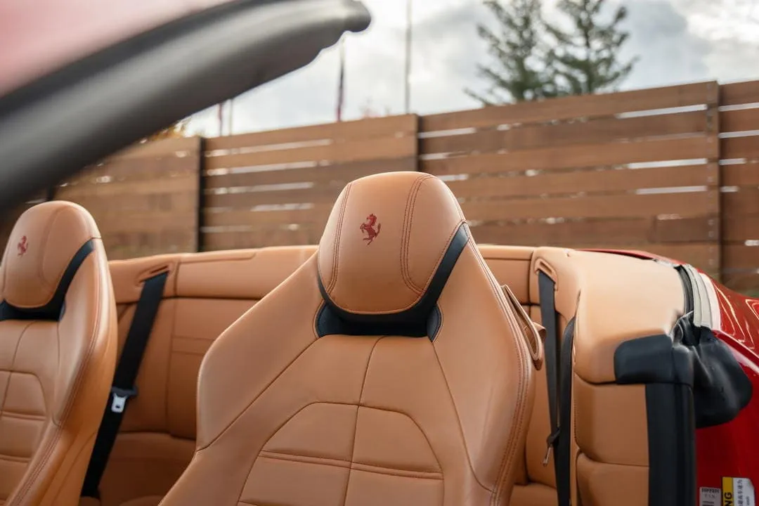Red-painted Ferrari California T [8]