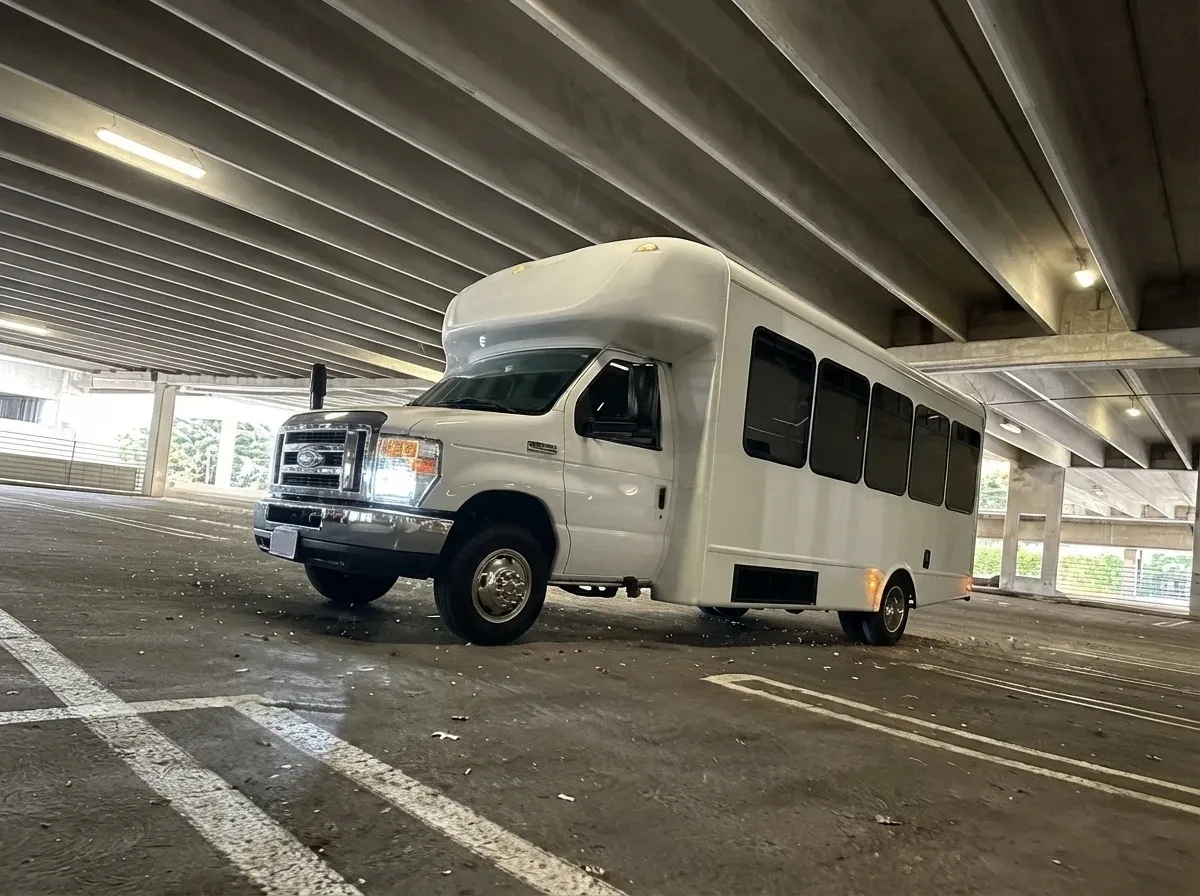 White-painted Ford E-450 Series Party Bus [4]