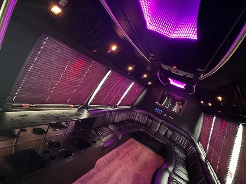 White-painted Ford E-450 Series Party Bus [8]
