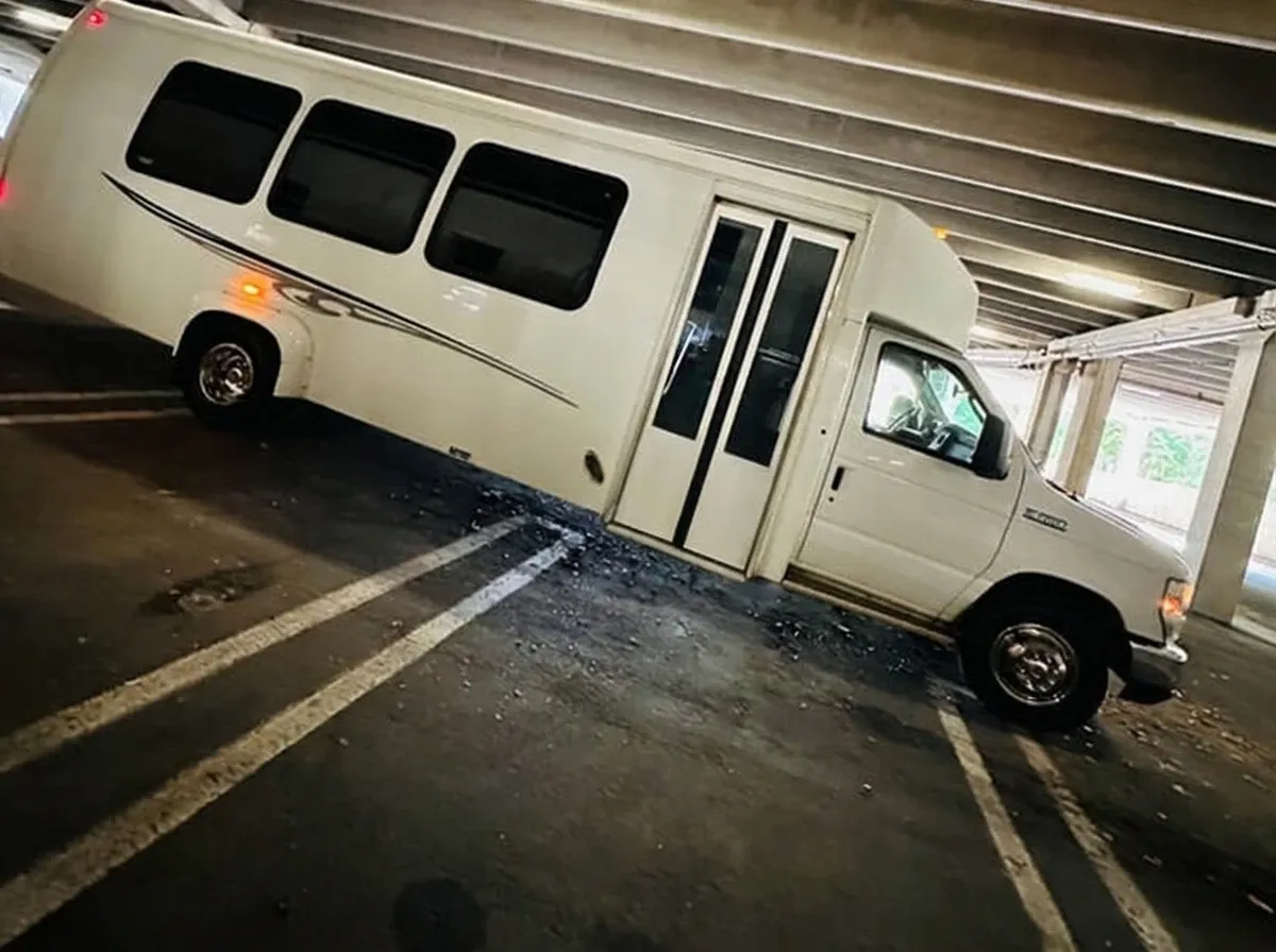White-painted Ford E-450 Series Party Bus [3]