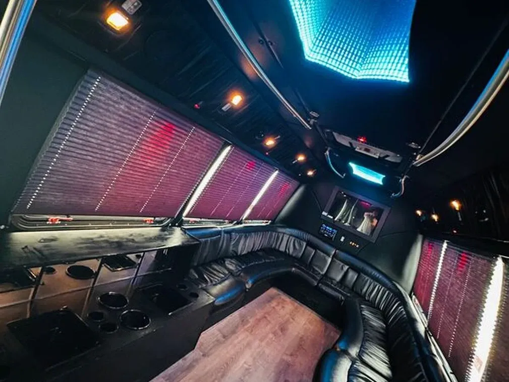 White-painted Ford E-450 Series Party Bus [11]