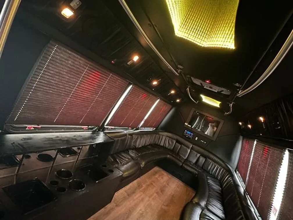 White-painted Ford E-450 Series Party Bus [5]