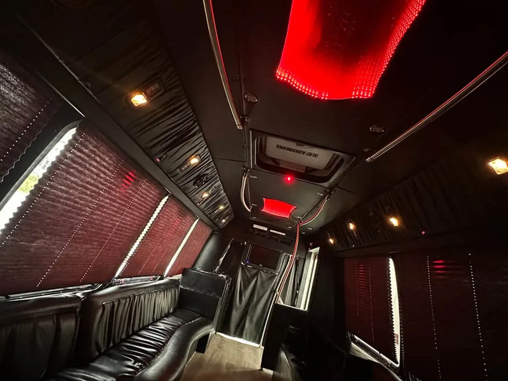White-painted Ford E-450 Series Party Bus [12]
