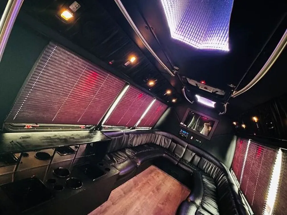 White-painted Ford E-450 Series Party Bus [9]