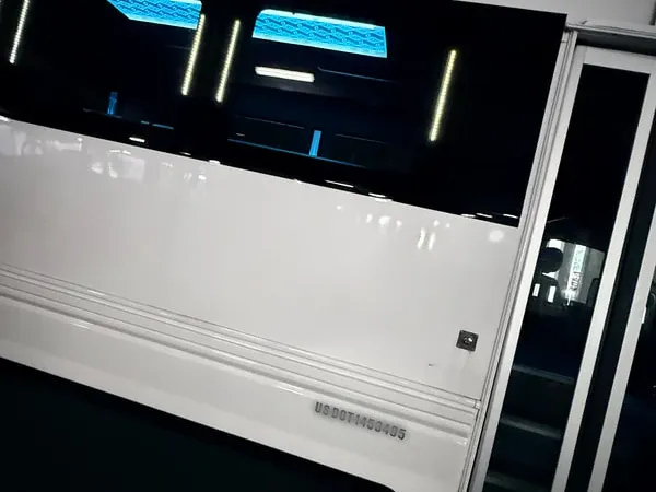 White-painted Ford F-550 Party Bus [6]