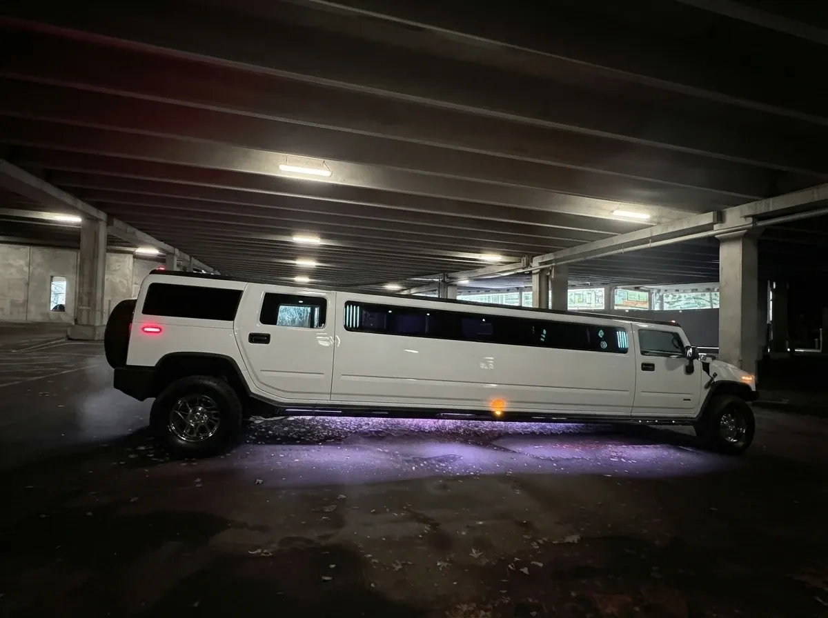 White-painted H2 Hummer [11]