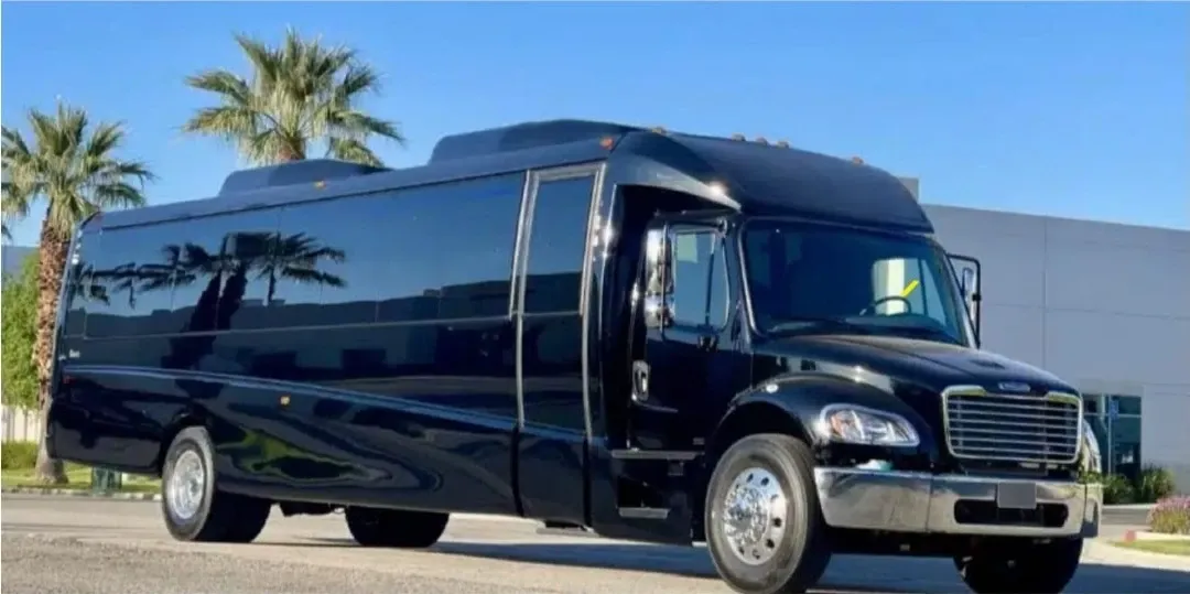 Limousine Party Bus Limousine Party Bus ready for booking