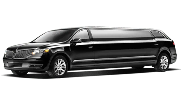 Lincoln MKT Limousine Black-painted Lincoln MKT Limousine ready for booking