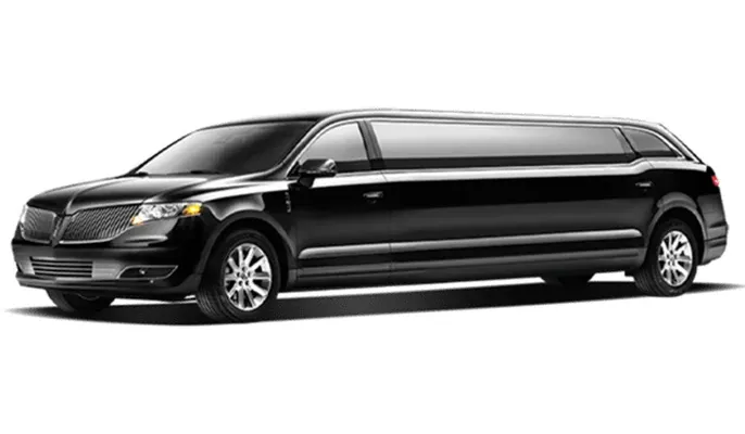 Black-painted Lincoln MKT Limousine ready for booking