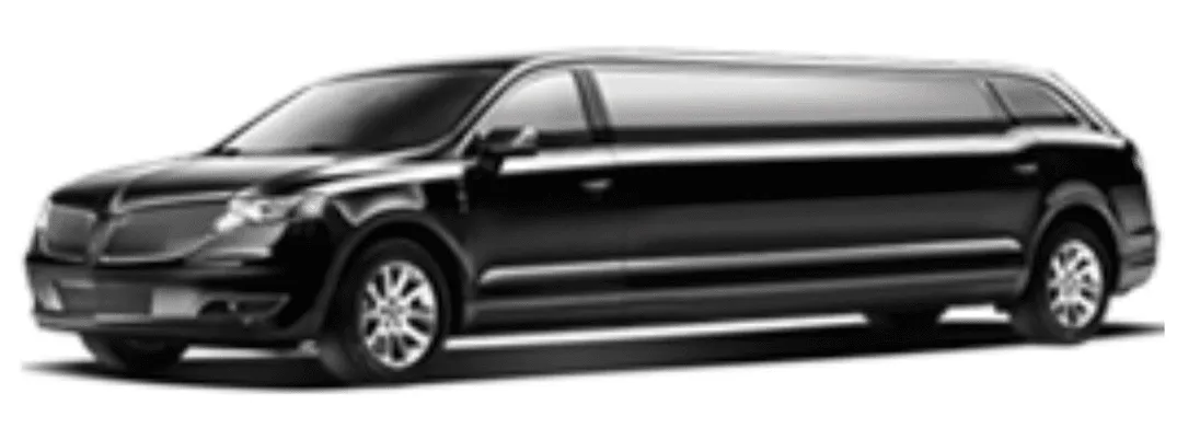 Black-painted Lincoln MKT Limousine ready for booking
