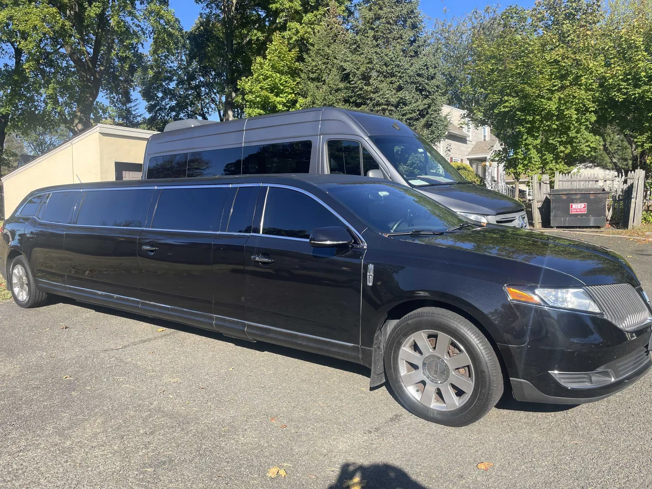 Black Lincoln MKT Limousine for limo rental in Lake County, CO