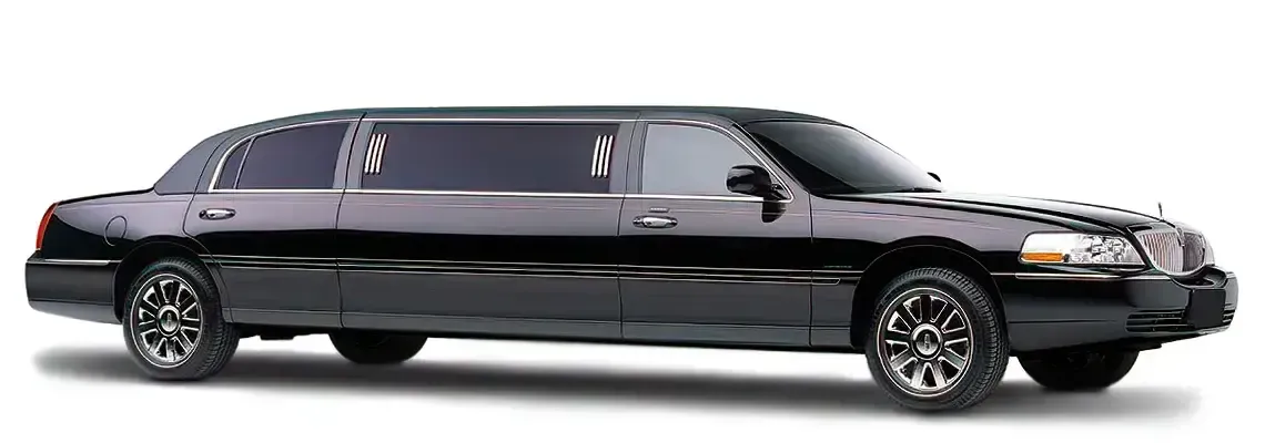 Lincoln Town Car Stretch Limousine for limo rental