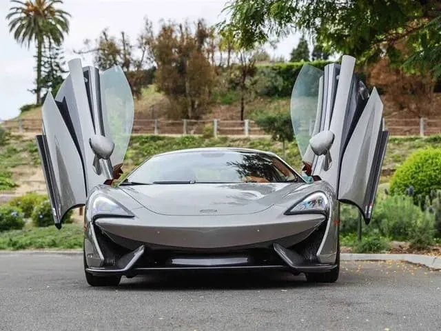 Silver-painted McLaren 570S [4]
