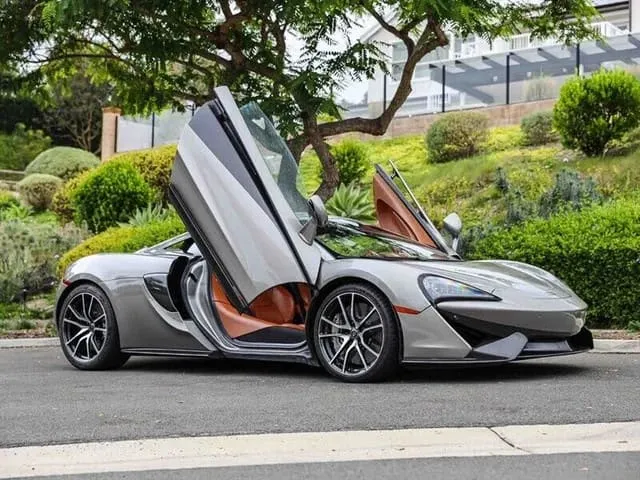 Silver-painted McLaren 570S [5]