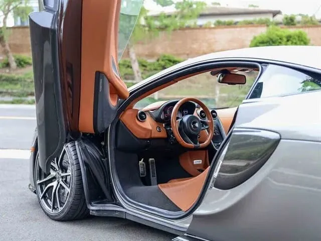 Silver-painted McLaren 570S [9]