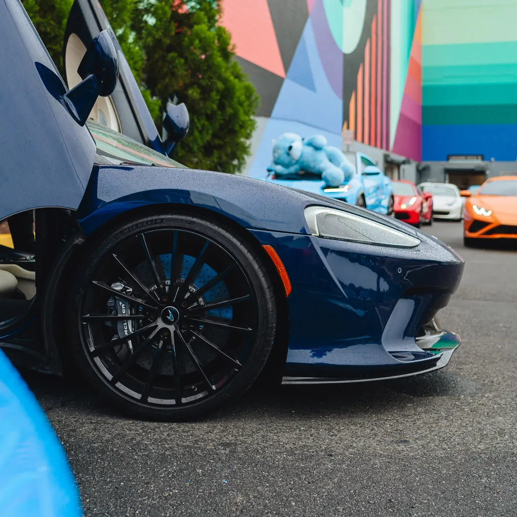 McLaren GT Aurora Blue, photo 11 for wedding car rental in Rockville, MD