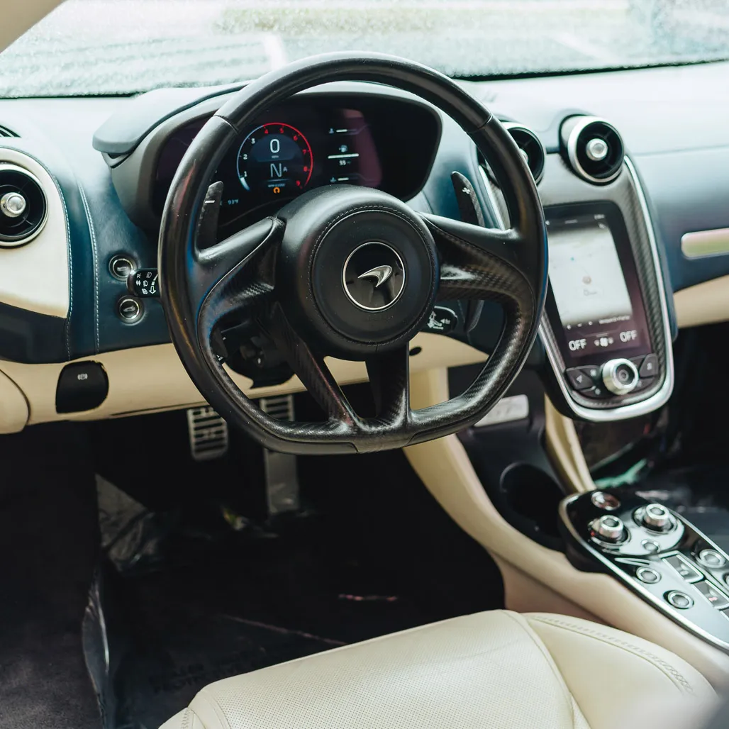 McLaren GT Aurora Blue, photo 5 for wedding car rental in Rockville, MD